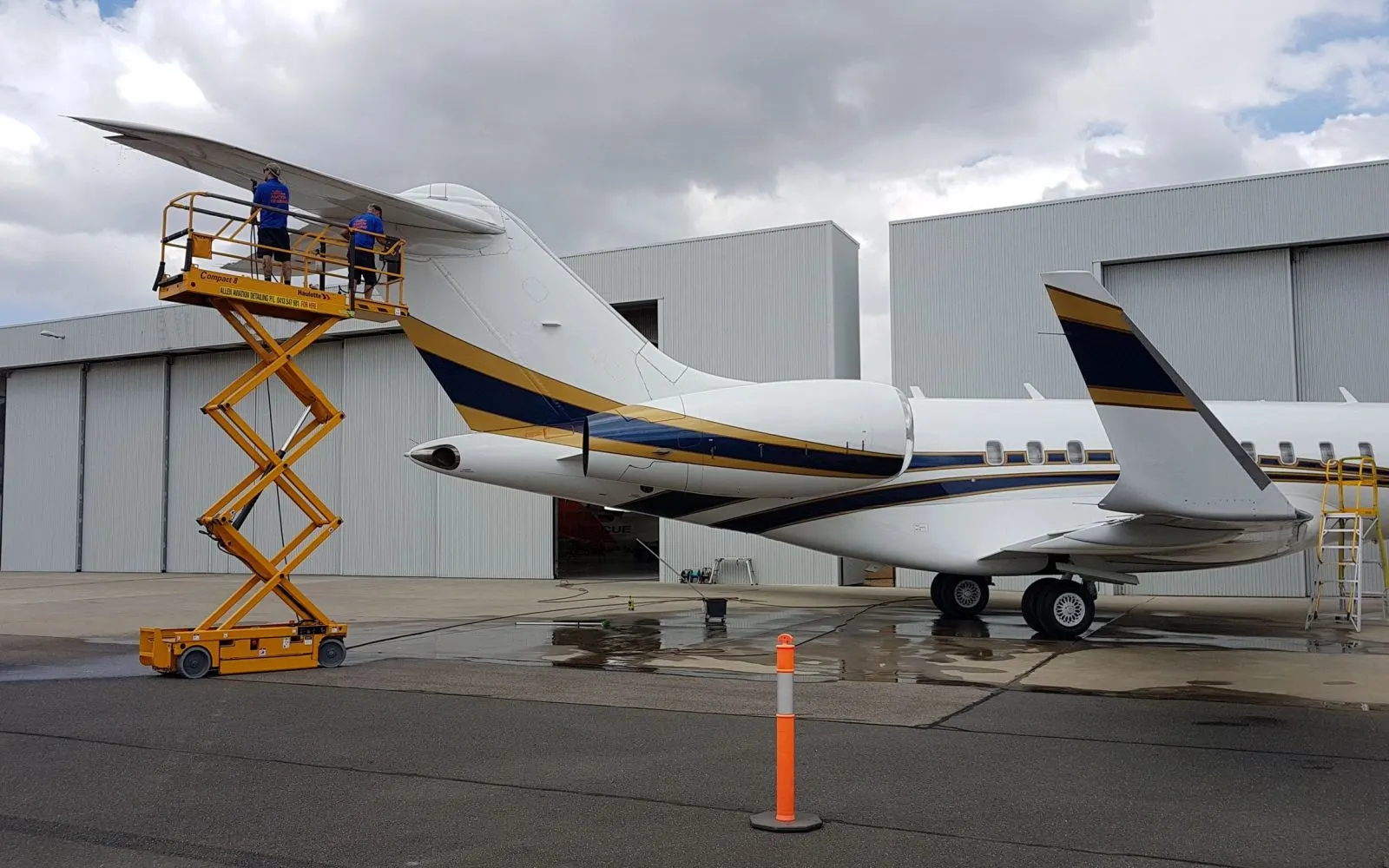 Aircraft detailed by Jet Refined in Metro Atlanta
